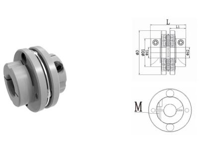 FL 系列彈性膜片聯(lián)軸器[組合形]金屬組合型
